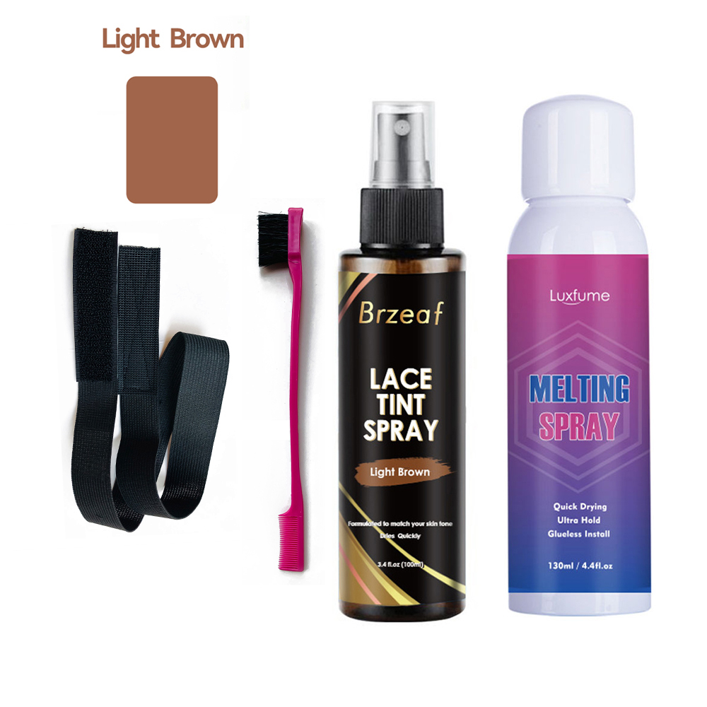 Edge Control Gel - Semprotan Pewarna Asli untuk Wig Lace,
