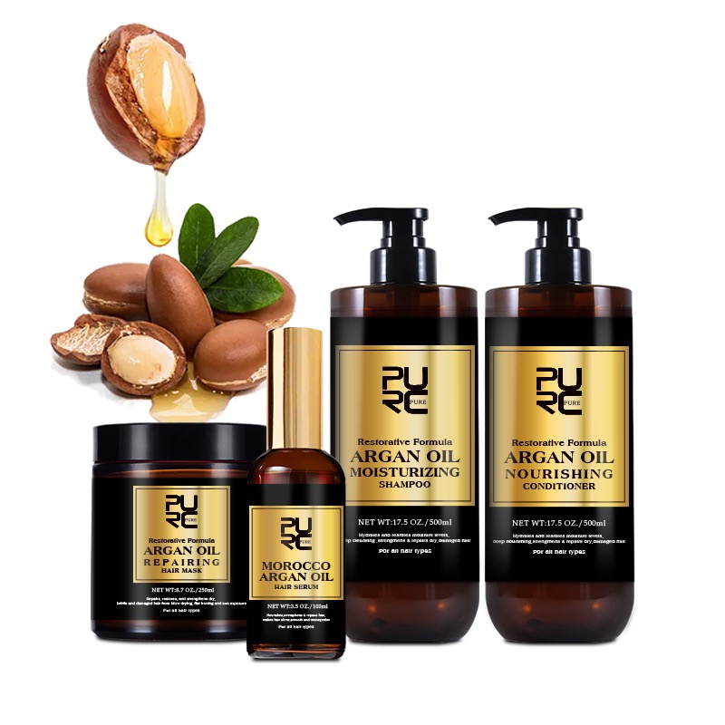 Hair Care Dupes - Maroko Argan sampo minyak kondisioner masker