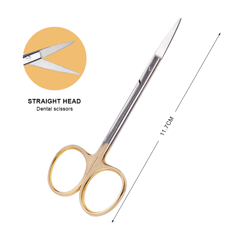 Gunting bedah gigi Stainless S - Hair Care Barber ulasan dan harga