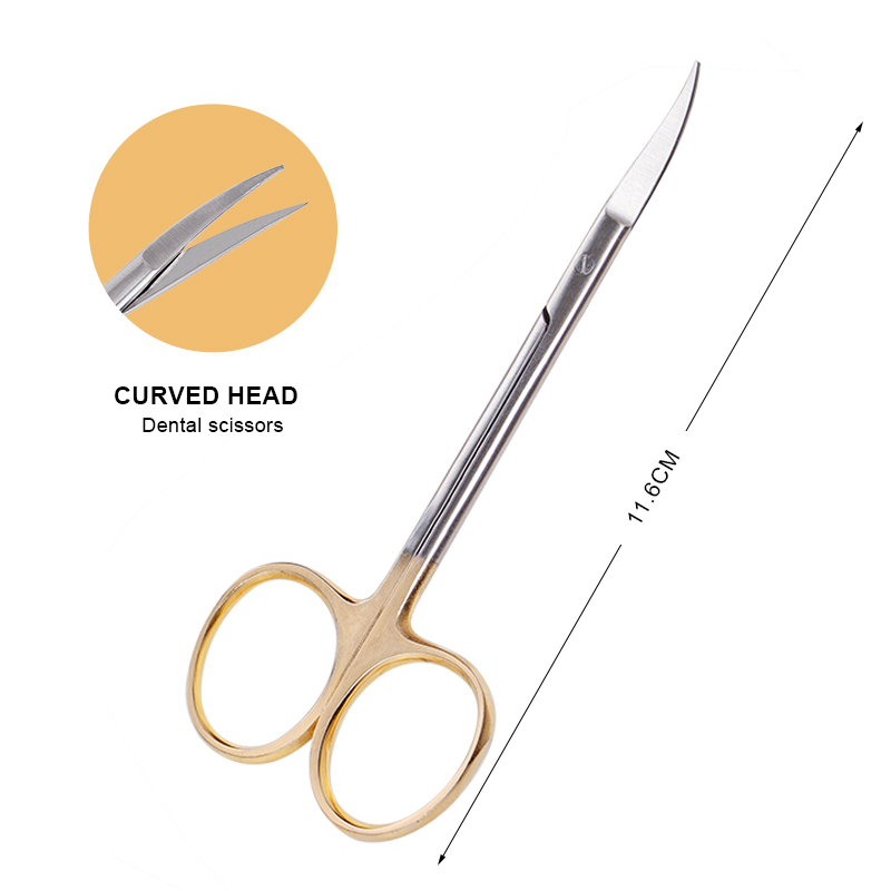 Gunting bedah gigi Stainless S - Hair Care Barber ulasan dan harga