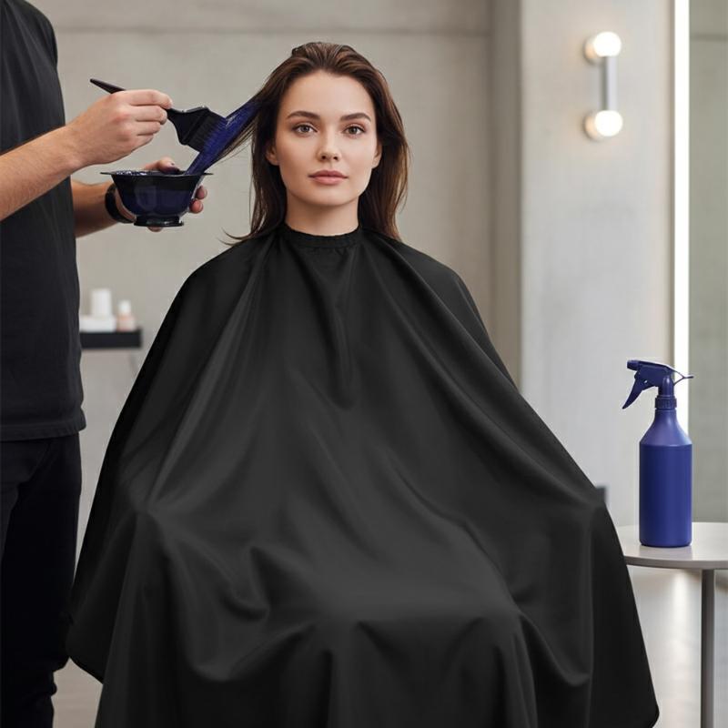 Jubah Potong Rambut Tahan Air  - Hair Care Barber ulasan dan harga