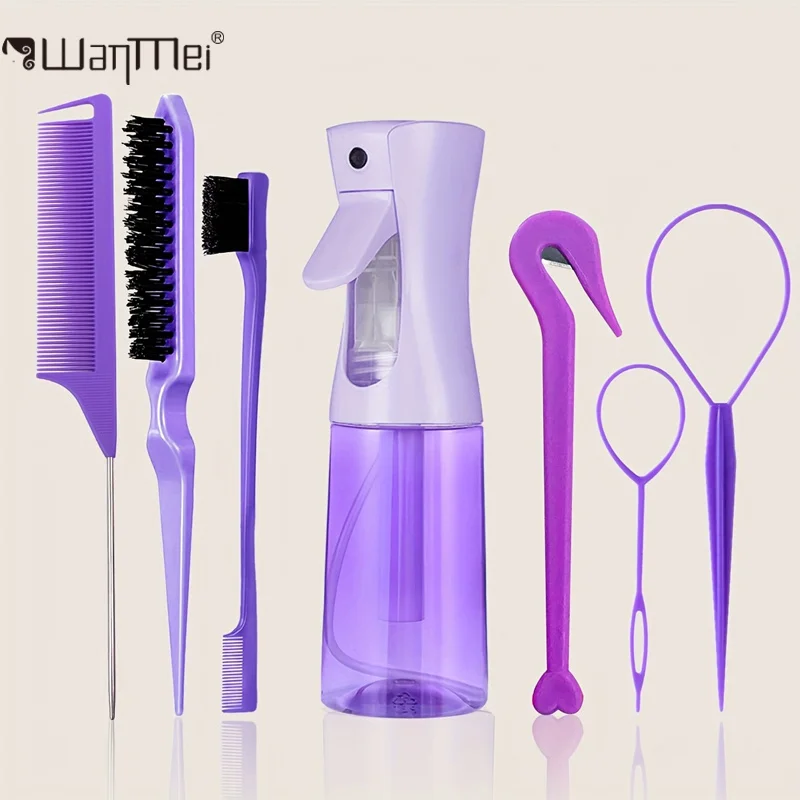 7pc/set Peralatan Profesional  - Hair Care Spray ulasan dan harga