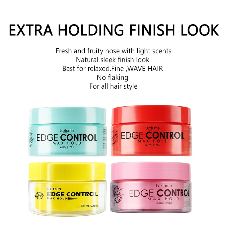Gel Rambut 80g Daya Rekat Kuat - Edge Control Gel ulasan dan harga