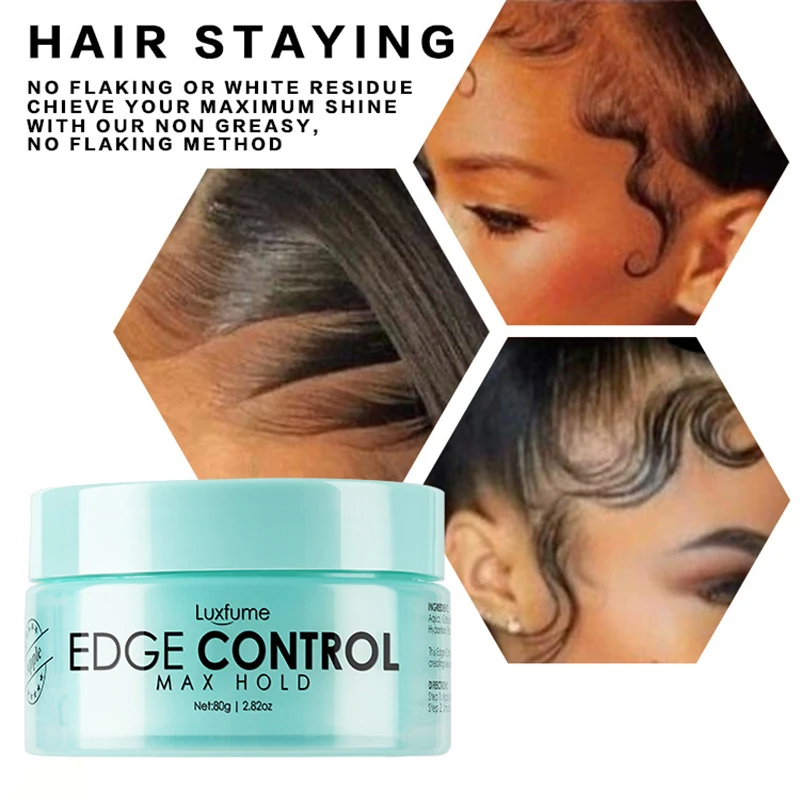 Gel Rambut 80g Daya Rekat Kuat - Edge Control Gel ulasan dan harga
