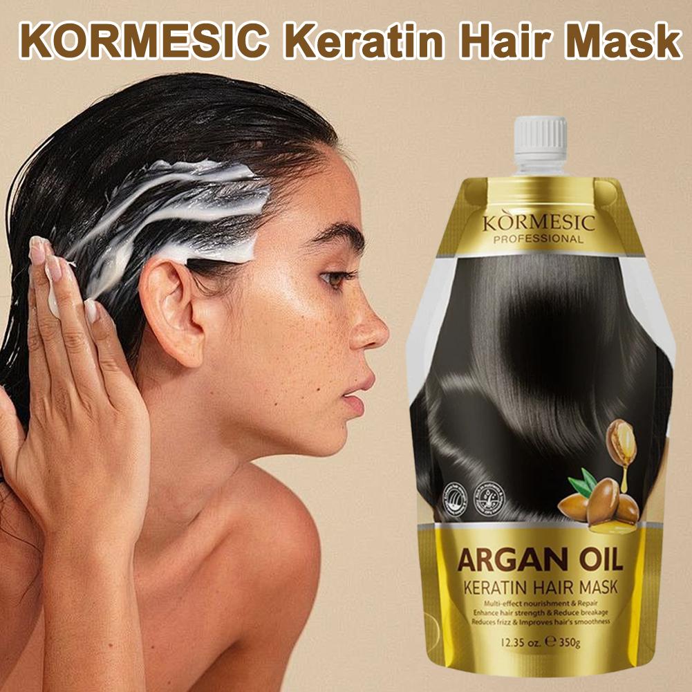 Masker Rambut Keratin Minyak A - Hair Care Dupes ulasan dan harga
