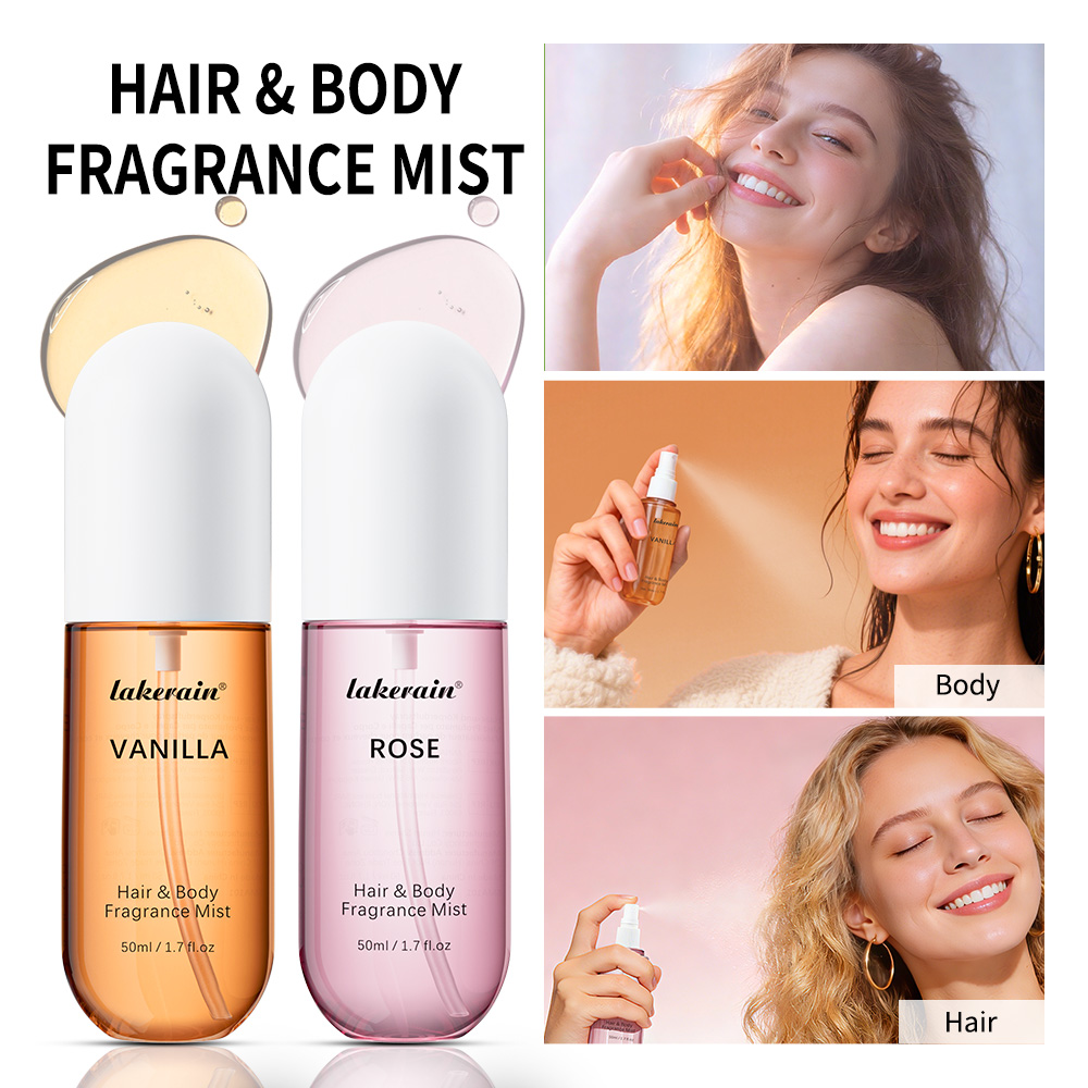 Semprotan Parfum Vanilla Rose  - Hair Care Spray ulasan dan harga