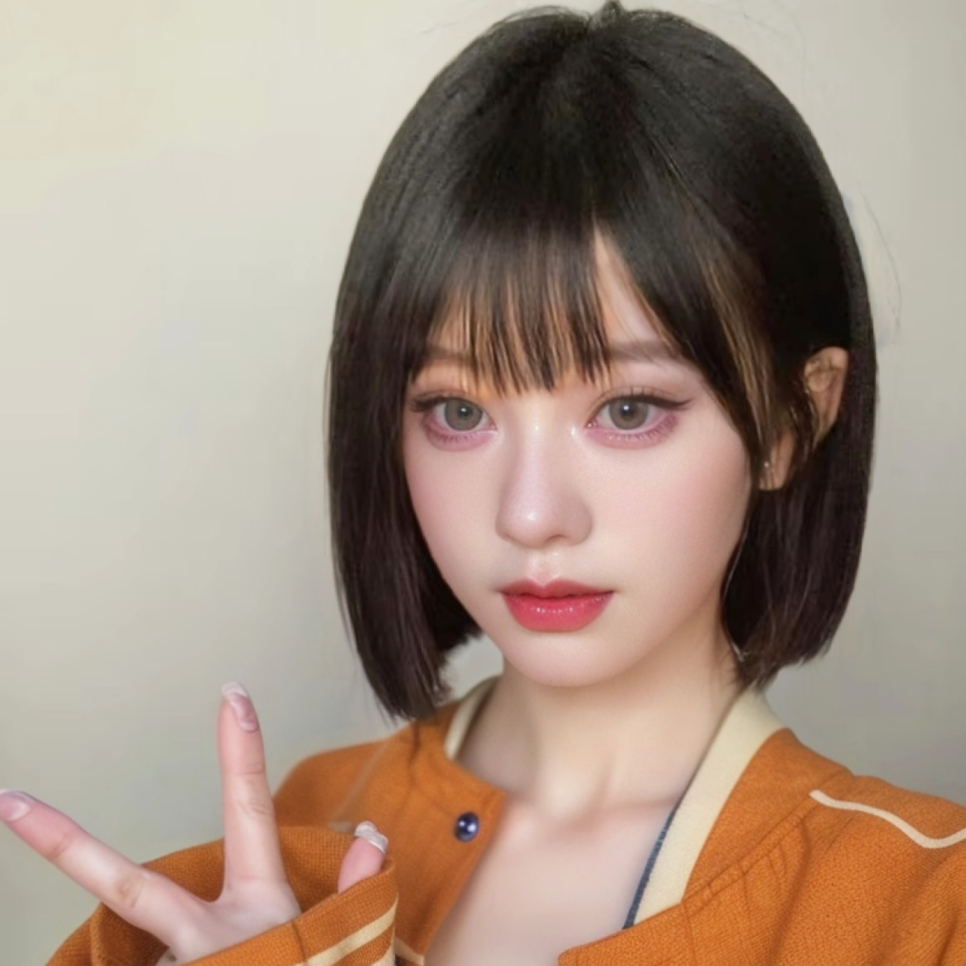 Wig potongan rambut bob hitam  - Hair Care Barber ulasan dan harga