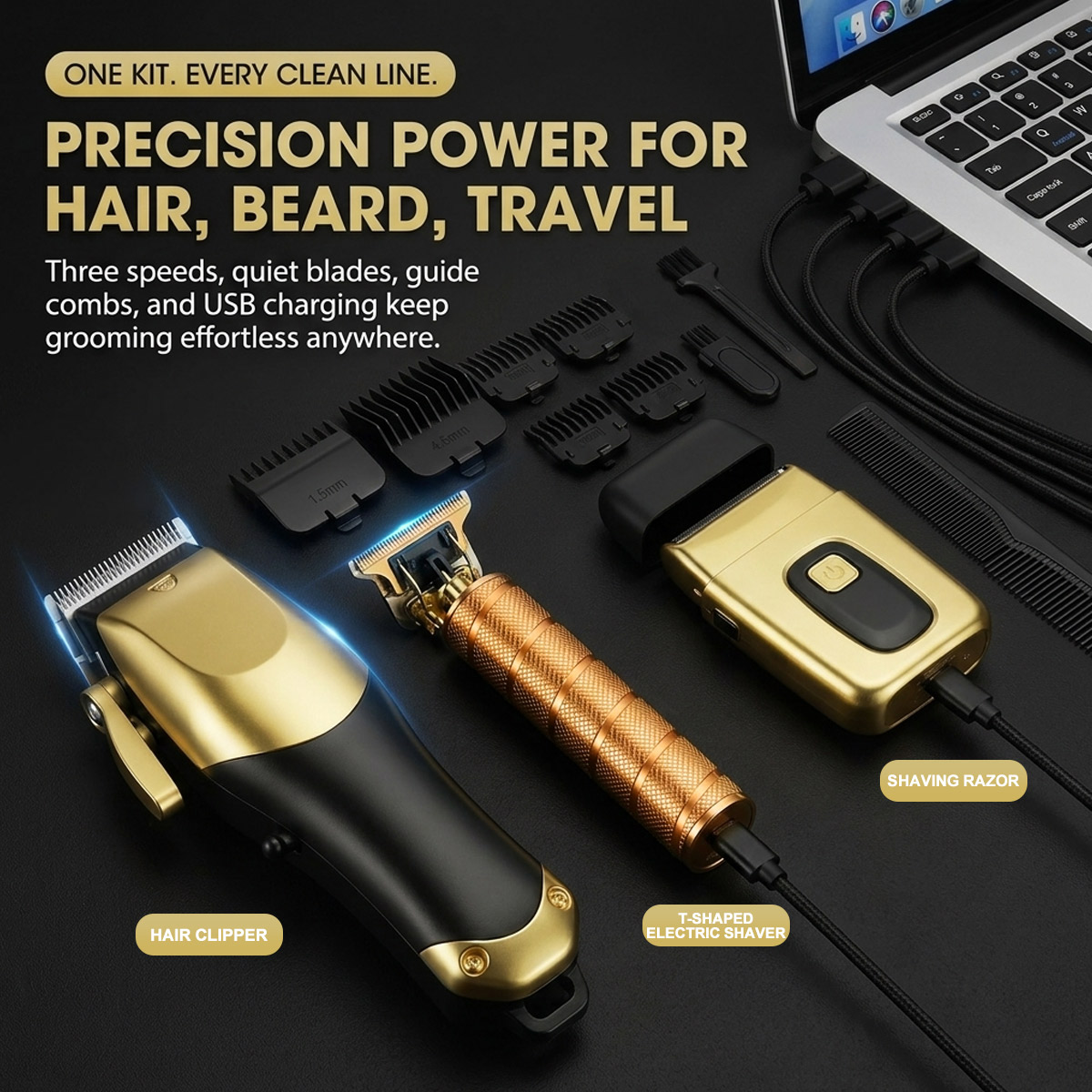 Kit Pemangkas Rambut Portabel  - Hair Care Barber ulasan dan harga