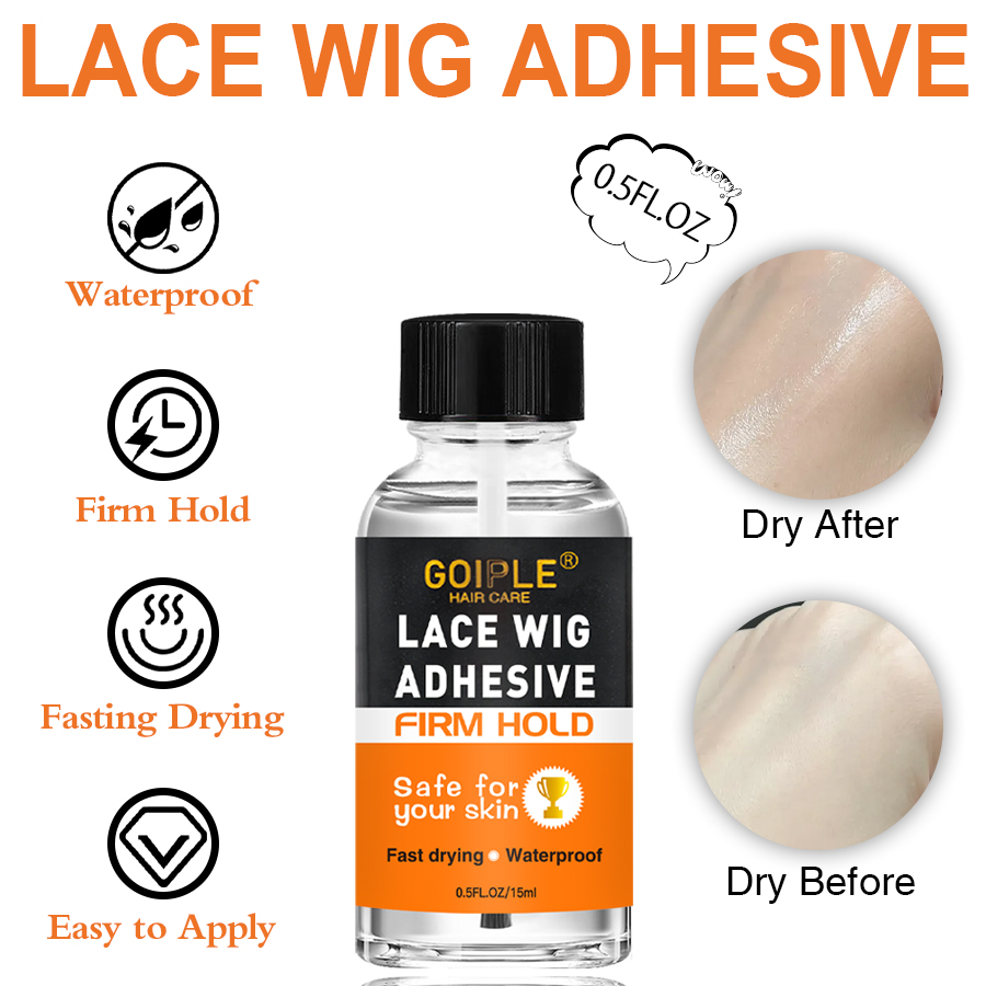 GOIPLE Perekat Wig Renda Cepat - Edge Control Gel ulasan dan harga
