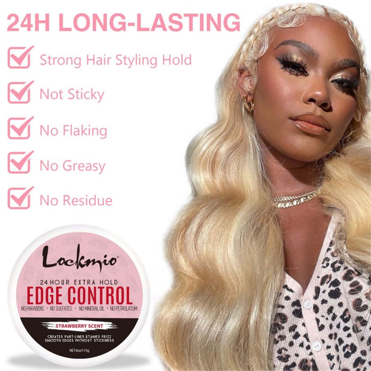 Gel Pengontrol Ujung Rambut, M - Edge Control Gel ulasan dan harga
