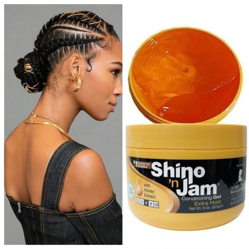 1 2 4OZ Gel Rambut Kepang Drea - Edge Control Gel ulasan dan harga